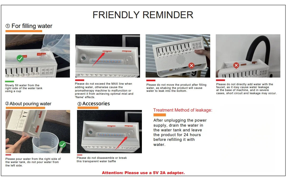 All in one Aromatherapy Humidifier